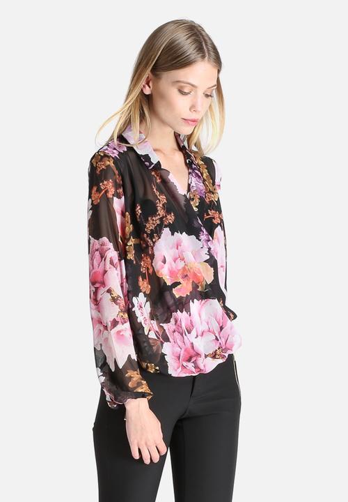Vero Moda - Flower Cross Top
