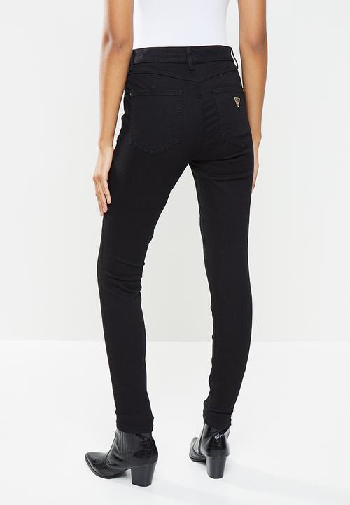 GUESS - 1981 skinny w/ flap pockets - black