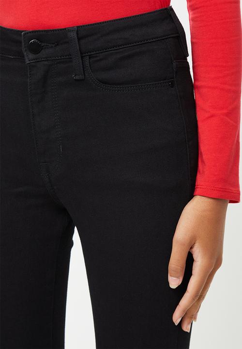 GUESS - High waist jean - black