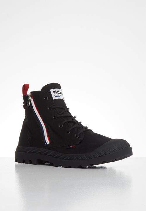 Palladium - Pampa french outzip - black