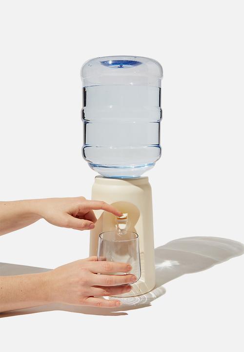 Typo - Mini Desktop water cooler - ecru