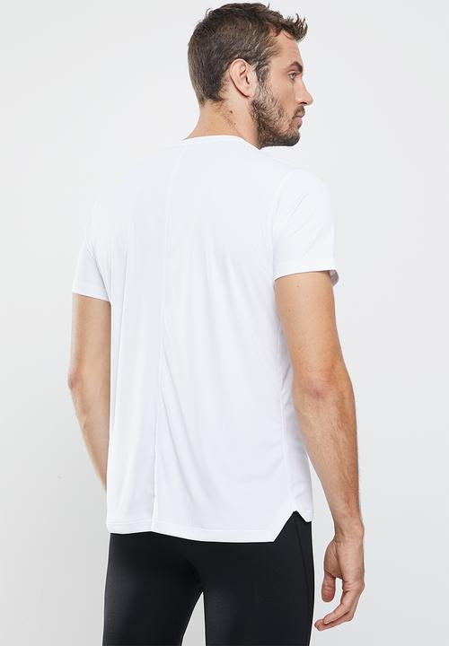 ASICS - Silver ss top - white