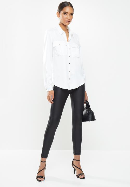 SISSY BOY - Simple as that blouse - white