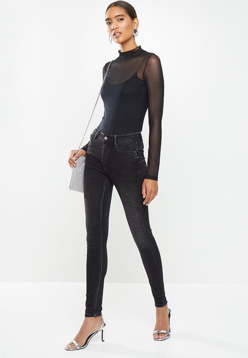 SISSY BOY - Full speed: axel bumbooster skinny - black
