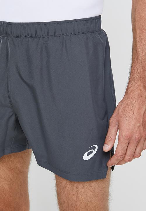 ASICS - Silver 5in short - dark grey