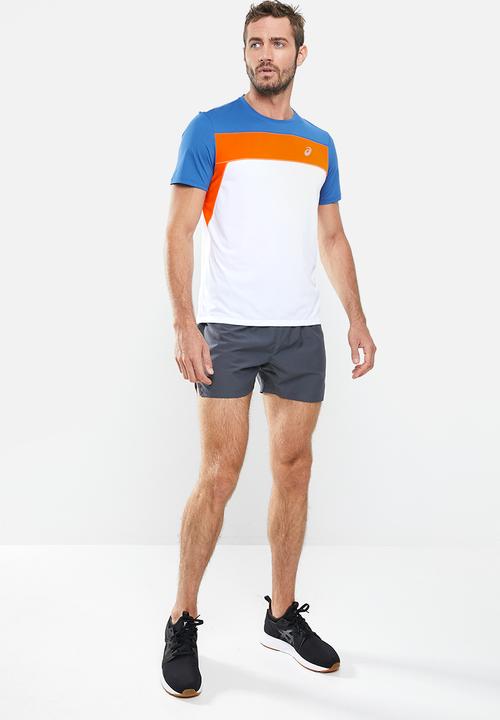 ASICS - Silver 5in short - dark grey