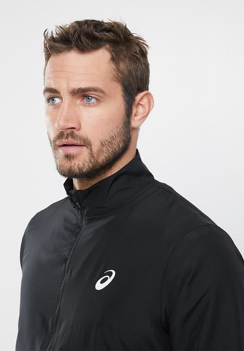ASICS - Silver jacket - black