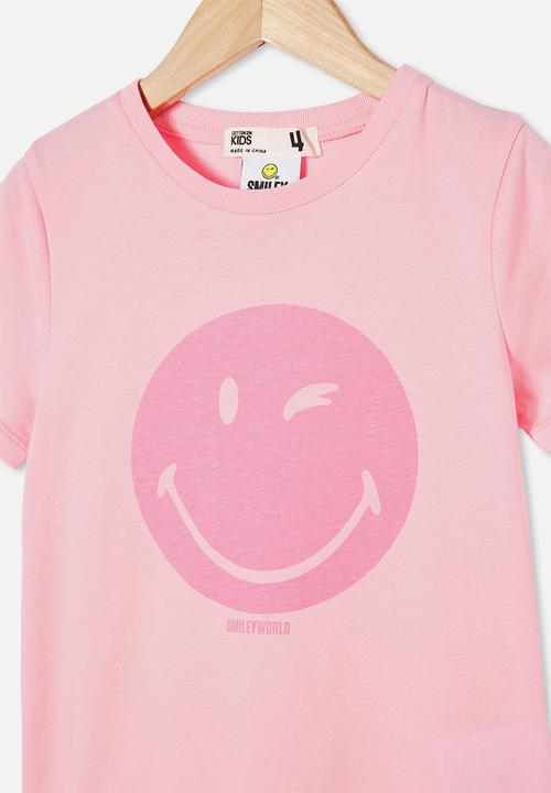 Cotton On - License short sleeve tee - cali pink