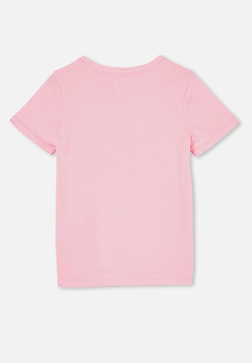 Cotton On - License short sleeve tee - cali pink