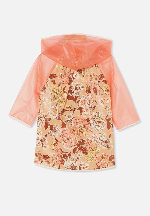 Cotton On - Cloudburst raincoat - pink