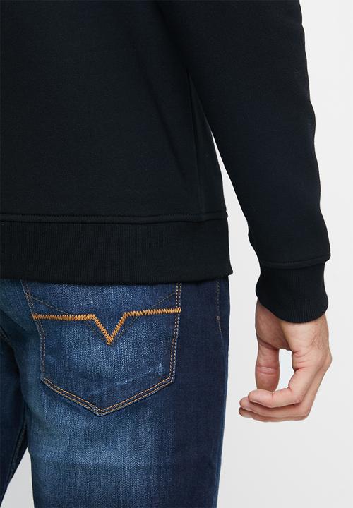 GUESS - Long sleeve guess core sweater - black