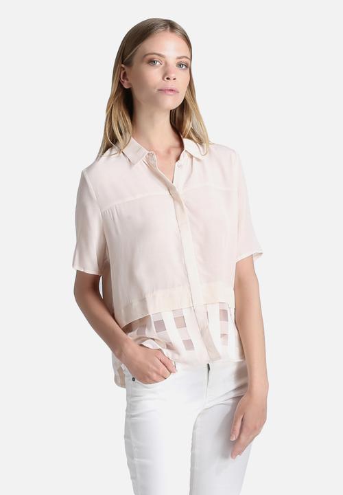 Vero Moda - Check Panel Blouse
