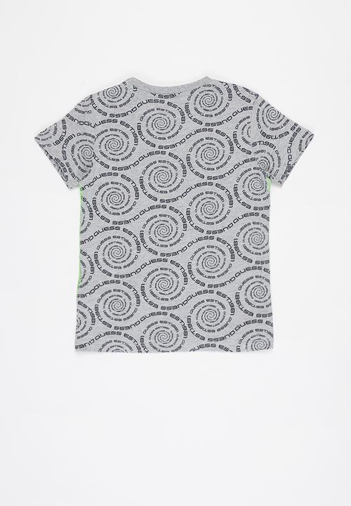 GUESS - Boys short sleeve T-shirt - grey