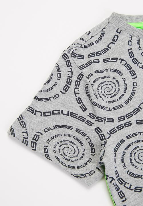 GUESS - Boys short sleeve T-shirt - grey