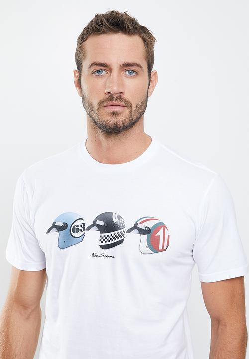 Ben Sherman - Helmets tee - white