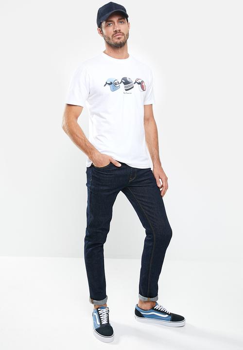 Ben Sherman - Helmets tee - white
