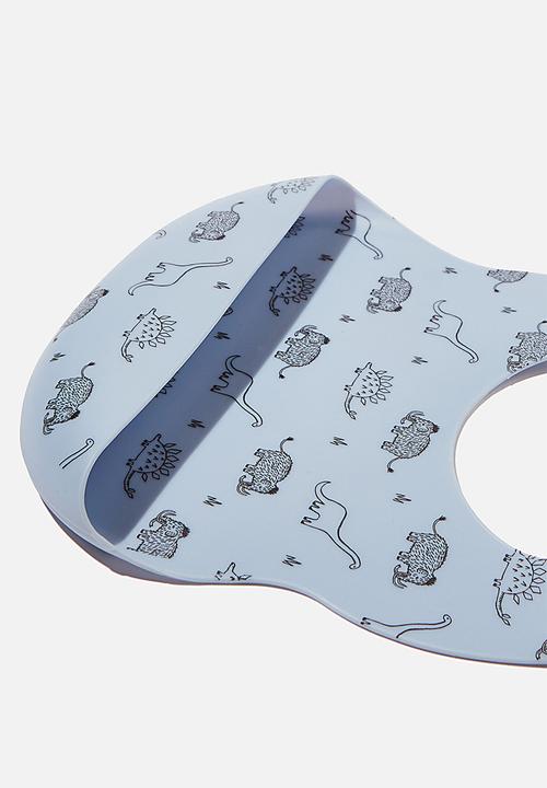 Cotton On - Silicone bib - blue