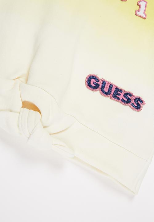 GUESS - Girls knot active top - yellow