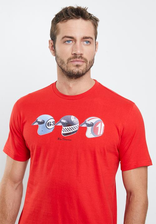 Ben Sherman - Helmets tee - red