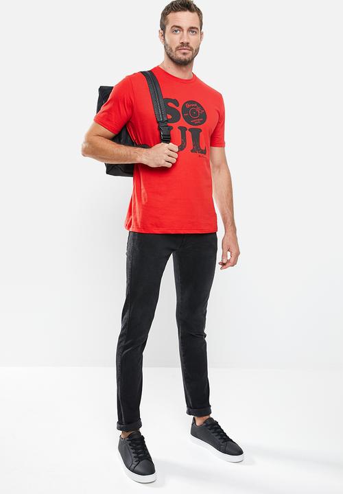 Ben Sherman - Soul tee - red