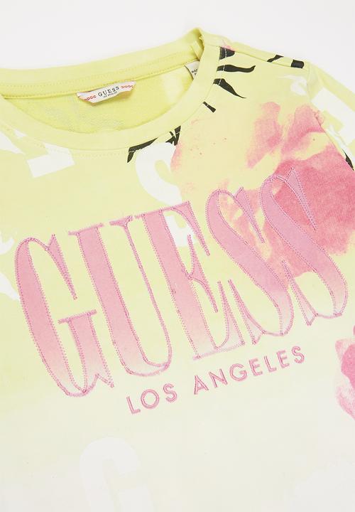 GUESS - Girls rose active top - multi