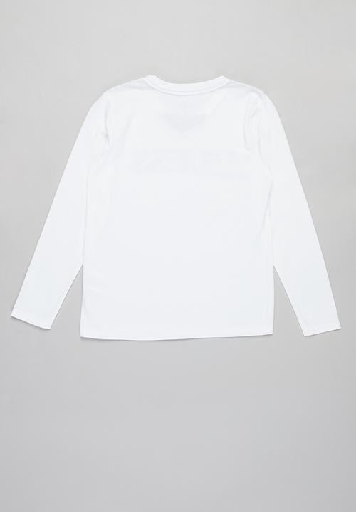 GUESS - Boys peepout tee - white