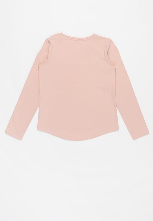GUESS - Girls reversible sequin tee - pink