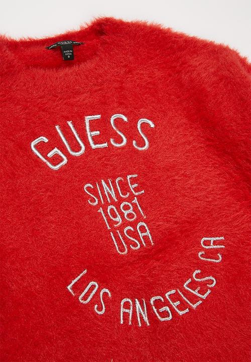 GUESS - Girls guess crewneck - red