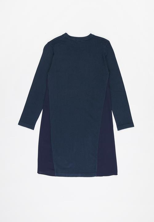 GUESS - Girls guess branded long sleeve sweater - blue