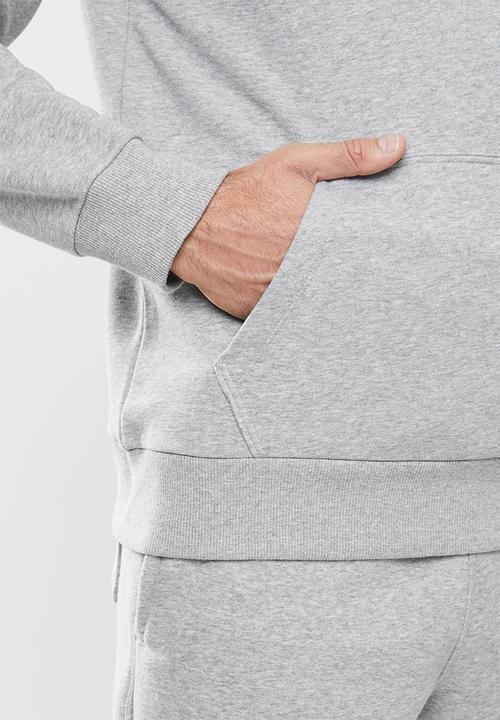 Converse - Star chevron french terry pullover hoodie - grey