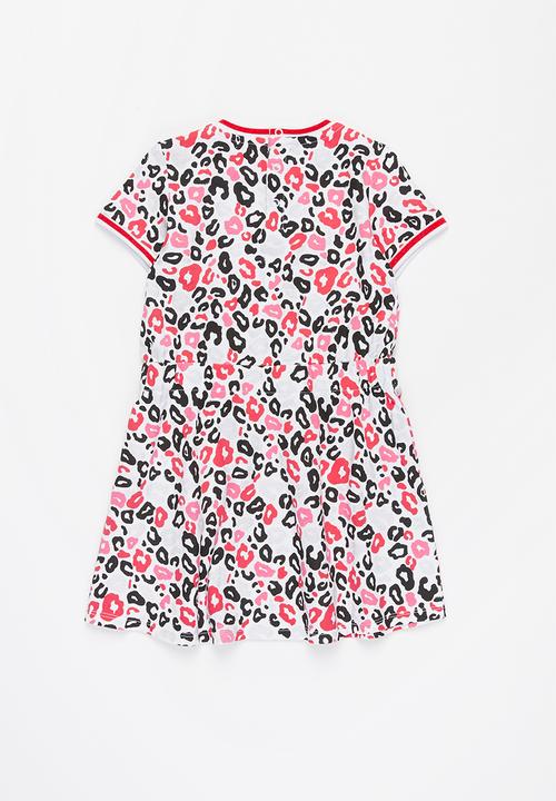 GUESS - Girls light fleece dress - multi