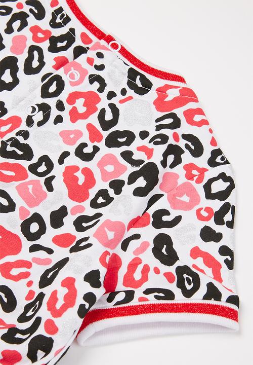 GUESS - Girls light fleece dress - multi