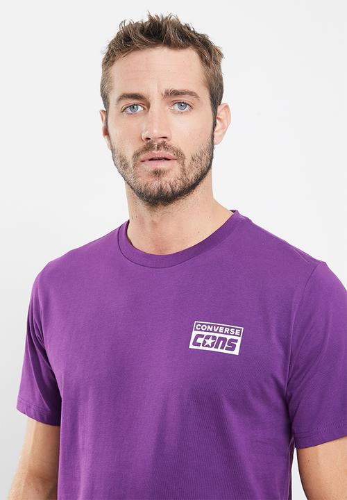 Converse - Cons graphic tee - purple