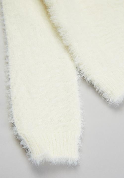 GUESS - Girls guess branded sweater - white