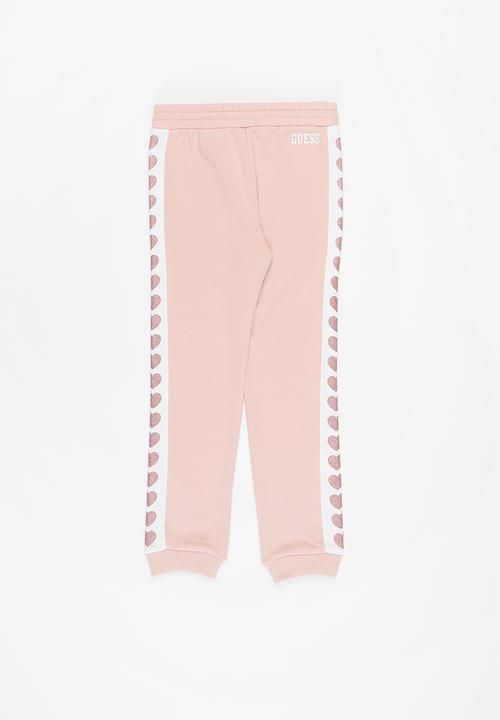GUESS - Girls branded active pants - pink