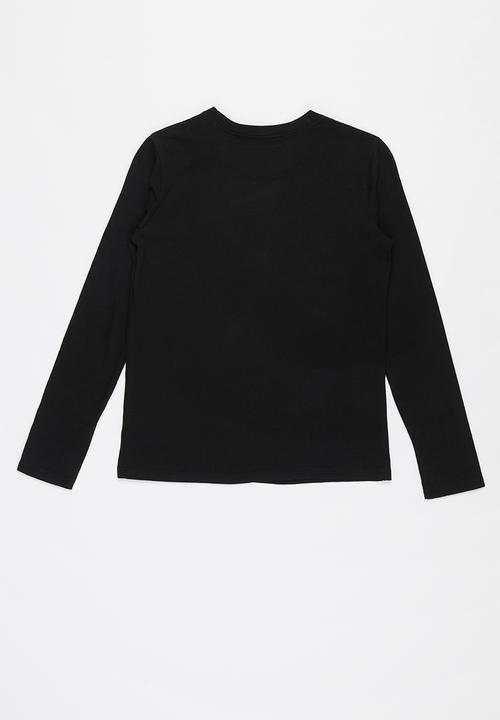 GUESS - Boys cracked tee - black