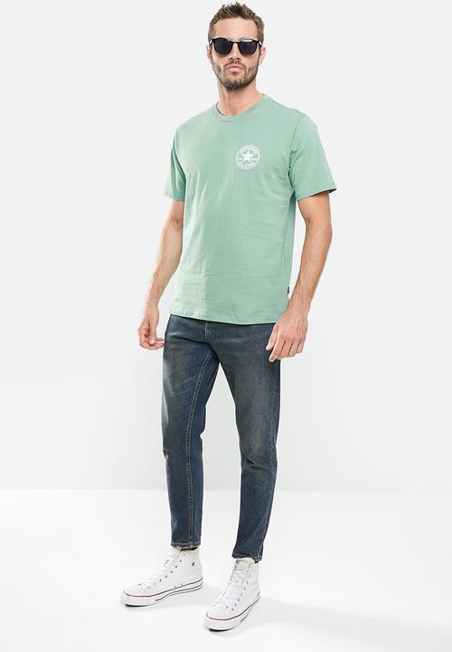 Converse - Chuck taylor patch short sleeve tee - green