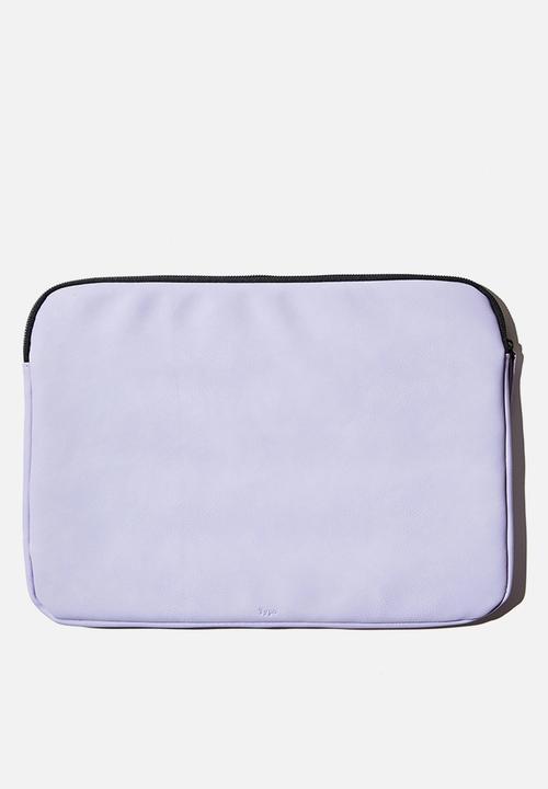 Typo - Core laptop cover 15 inch - pale lilac