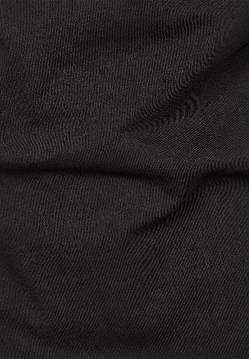 G-STAR - Graphic 1 meson r t long sleeve - black