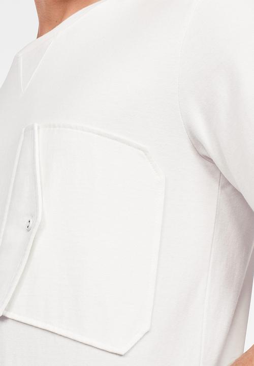 G-STAR - Korpaz pocket r t short sleeve - white