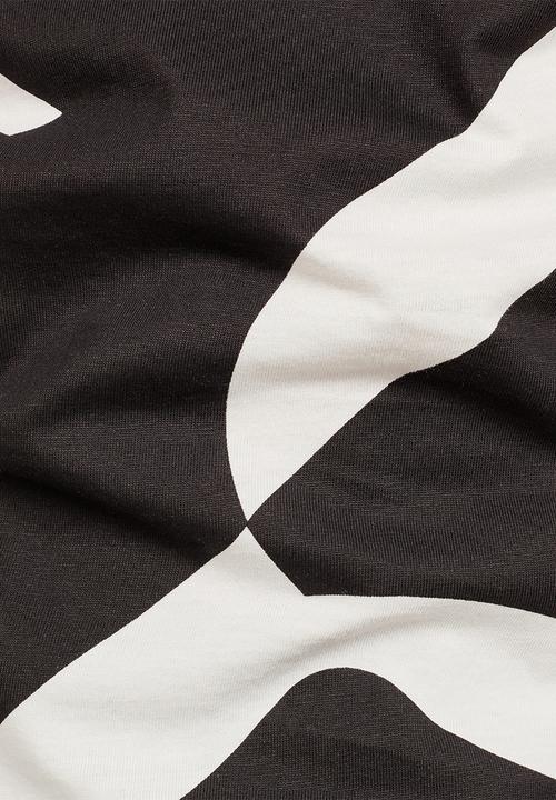 G-STAR - Hyce r t short sleeve  - black