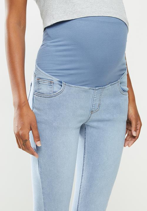Cotton On - Maternity super stretch jean (over belly) - blue
