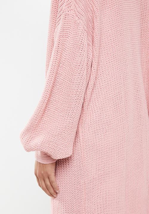 Missguided - Maxi batwing cardigan - pink