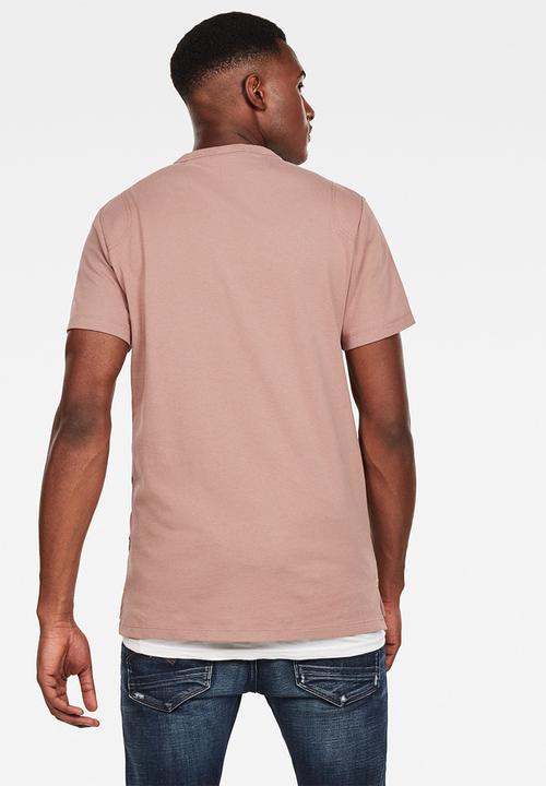G-STAR - Gsraw gr r t short sleeve - brown