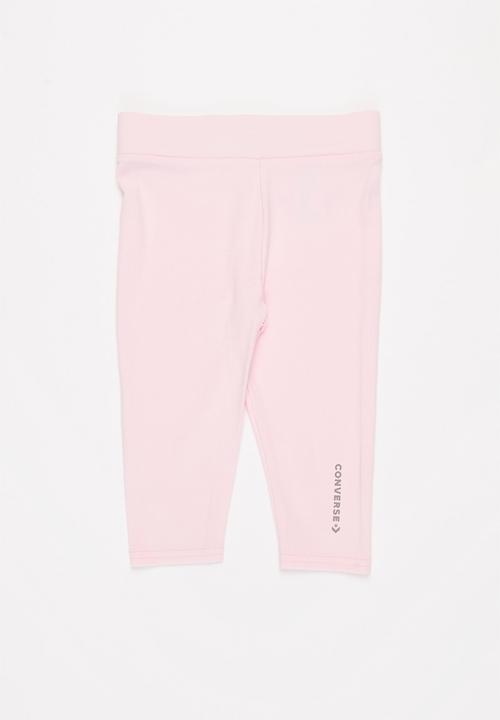Converse - Cnvg star chev tunic capri set - grey & pink 
