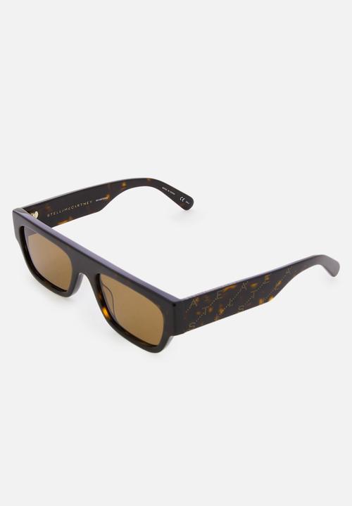 Stella McCartney - Bio acetate sunglasses - brown 