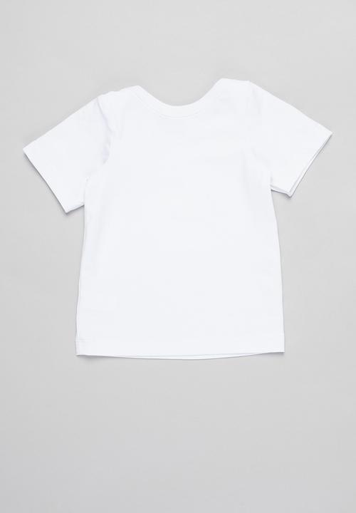 Superbalist Kids - T-shirt & shorts set - white & mustard