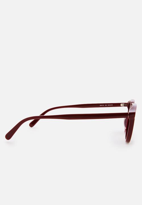 Stella McCartney - Bio acetate sunglasses - burgundy & smoke