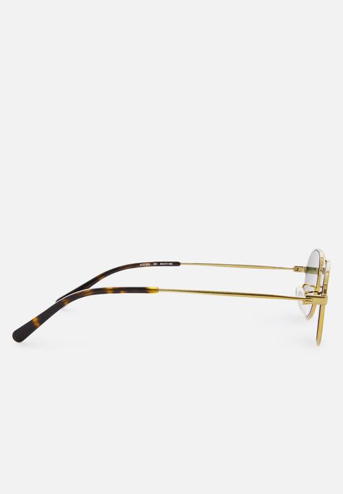 Stella McCartney - Metal frame sunglasses - green & gold 