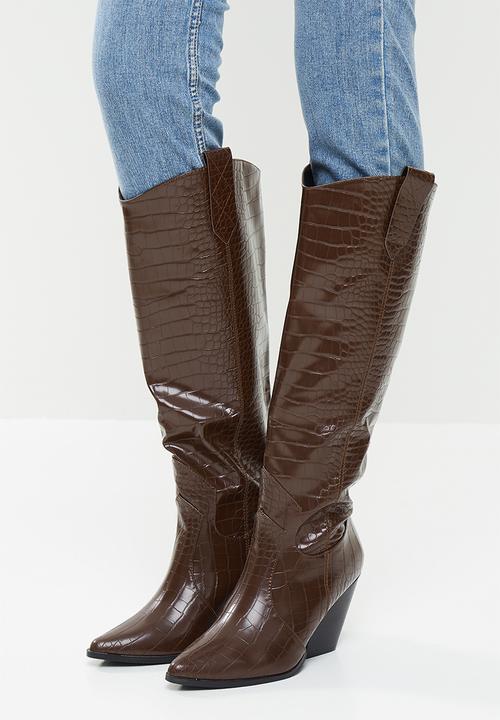 Z_Code_Z - Nuria western boot - brown 